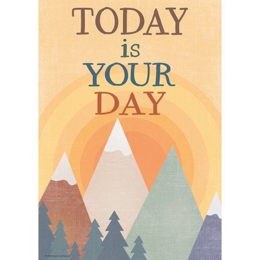 (SALE) (D) POSTER: TODAY IS YOUR DAY