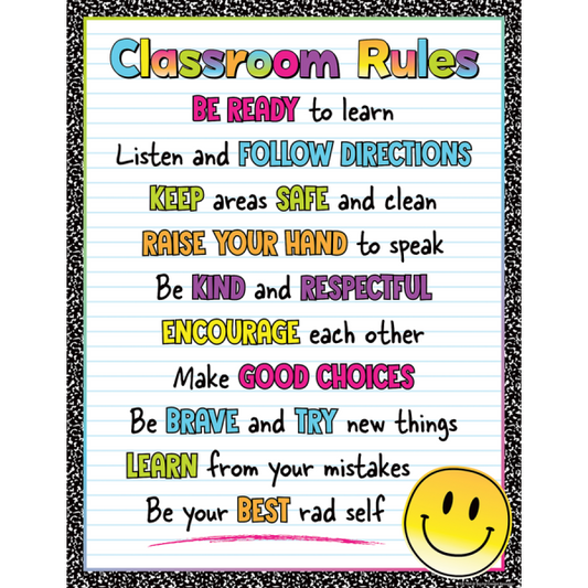 (SALE) CHART: BRIGHTS 4EVER CLASSROOM RULES