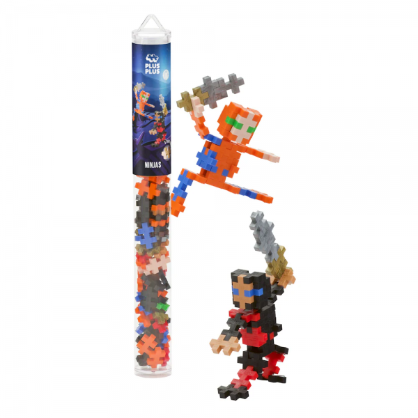 PLUS PLUS TUBE: NINJAS