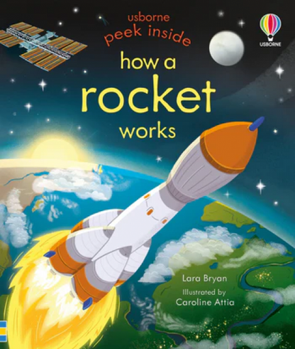 PEEK INSIDE HOW A ROCKET WORKS