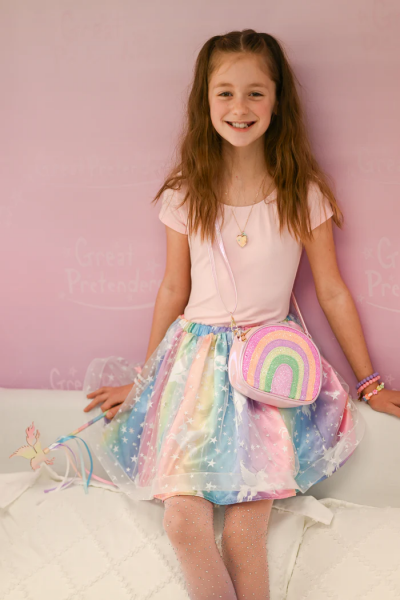 ENCHANTED UNICORN SKIRT & WAND SIZE 4-6