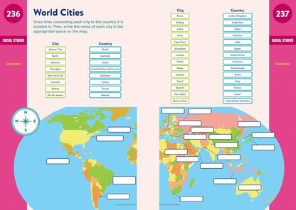 BRAIN QUEST WORKBOOK: GRADE 6