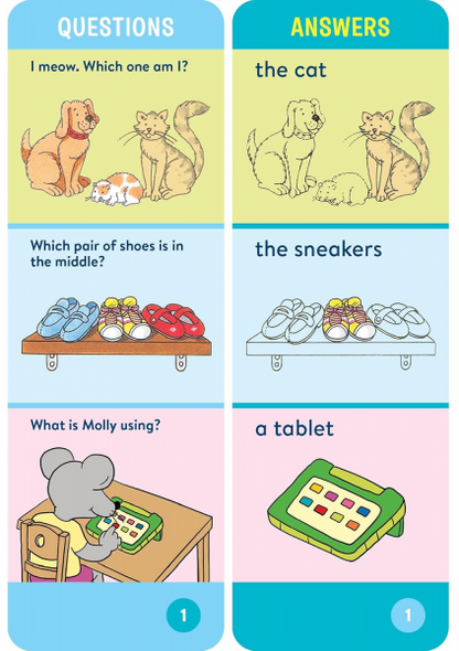 BRAIN QUEST SMART CARDS: FOR THREES AGES 3-4
