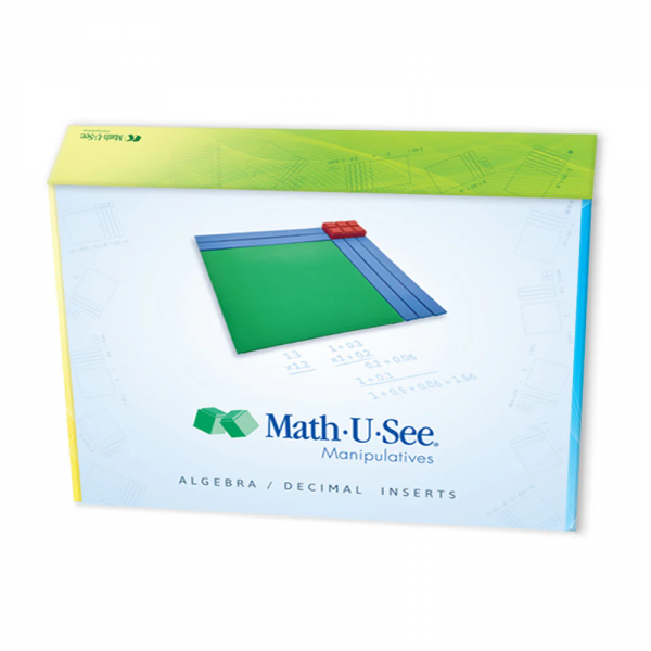 MATH-U-SEE: ALGEBRA/DECIMAL INSERT KIT
