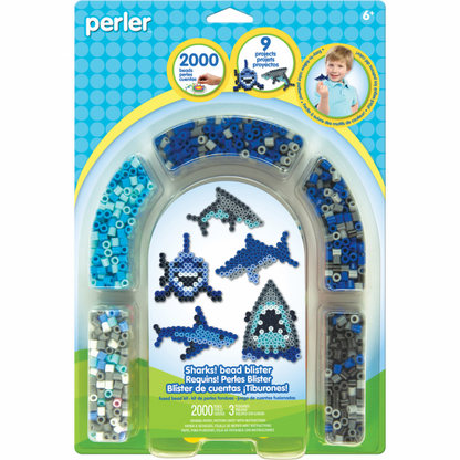 (SALE)PERLER BEADS SHARKS