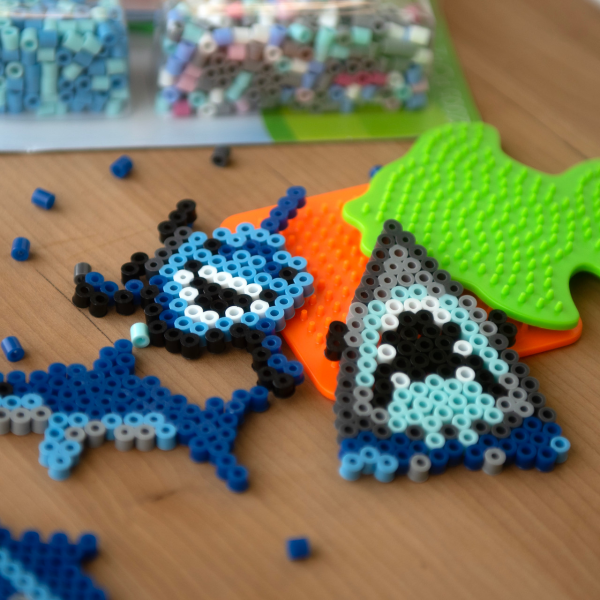 (SALE)PERLER BEADS SHARKS