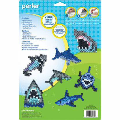 (SALE)PERLER BEADS SHARKS