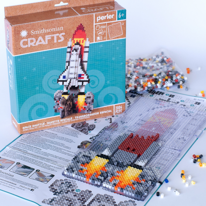 (SALE)PERLER BEADS SMITHSONIAN SPACE SHUTTLE