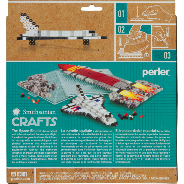 (SALE)PERLER BEADS SMITHSONIAN SPACE SHUTTLE