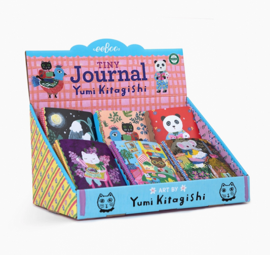 YUMI KITAGISHI TINY JOURNAL ASSSORTED