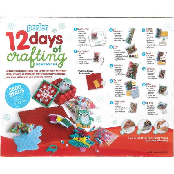 (SALE) PERLER BEADS 12 DAYS OF CRAFTING