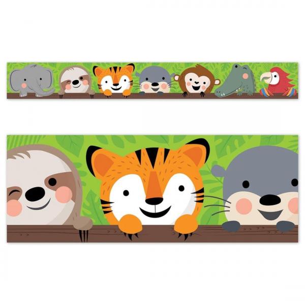 BORDER: JUNGLE FRIENDS