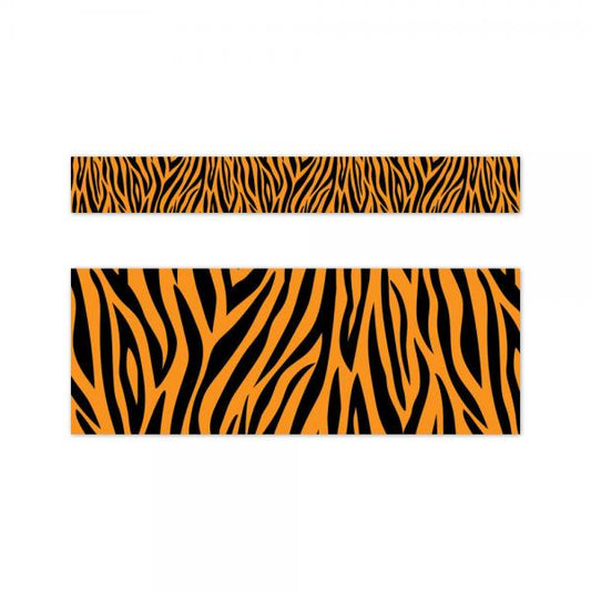 BORDER: TIGER STRIPES JUNGLE FRIENDS
