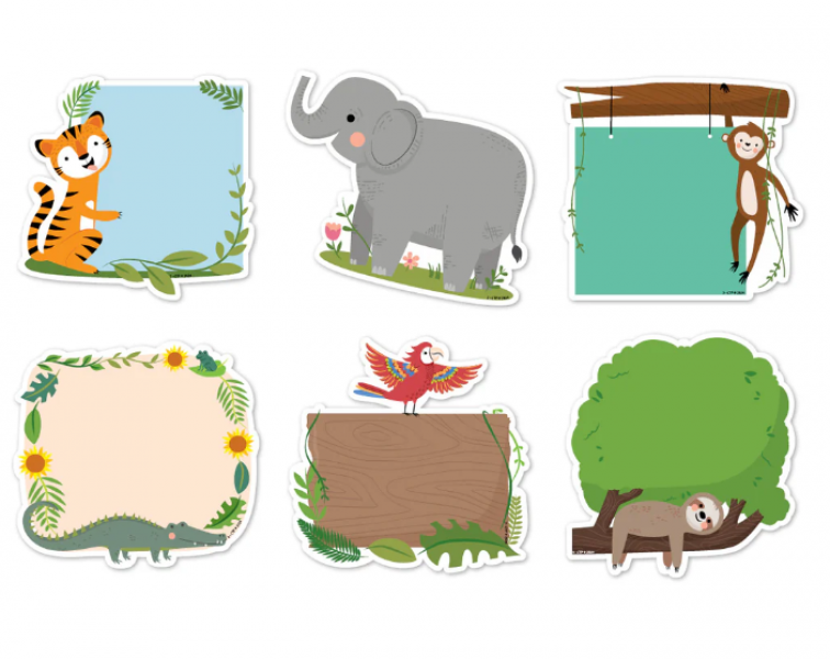 CUT-OUTS: JUNGLE FRIENDS