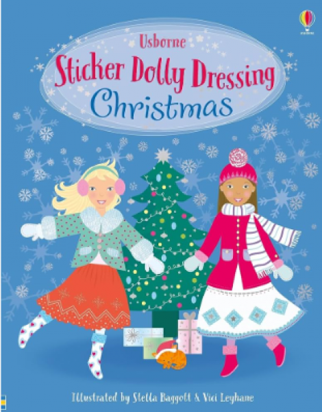 STICKER DOLLY DRESSING CHRISTMAS