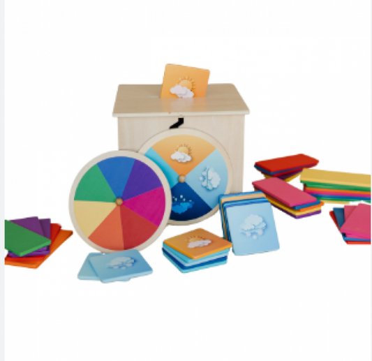 (SALE)WEATHER SPIN & DROP W/COLOR WHEEL ADD-ON