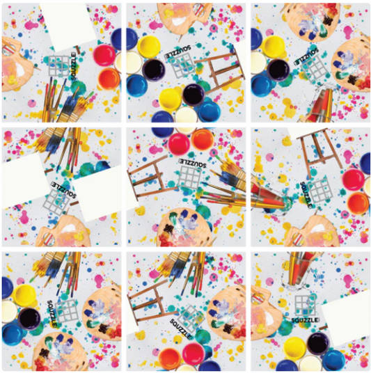 SQUZZLE PAINTING