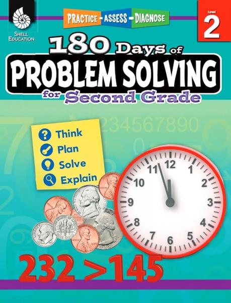 180 DAYS OF PROBLEM SOLVING FOR SECOND GRADE