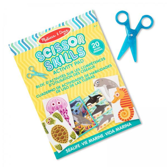 SCISSOR SKILLS ACTIVITY PAD SEALIFE