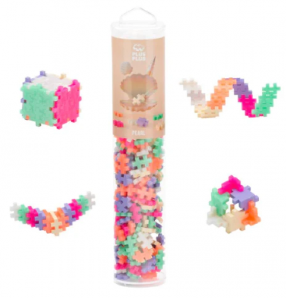 PLUS PLUS TUBE: PEARL 240 PIECES