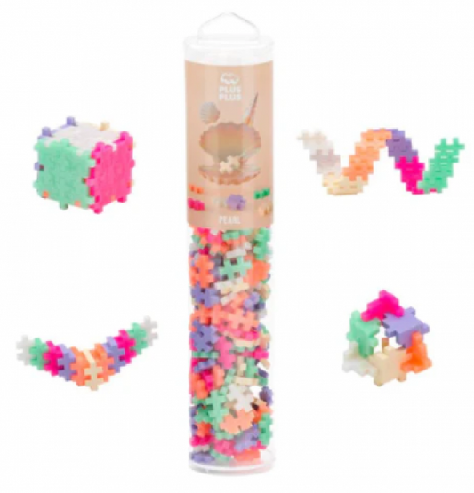 PLUS PLUS TUBE: PEARL 240 PIECES