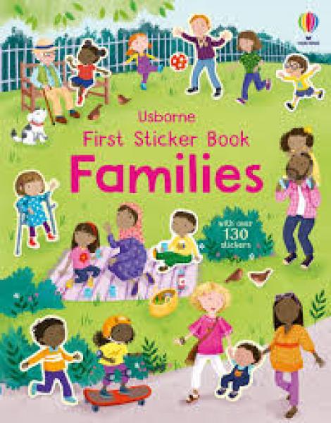 FIRST STICKER BOOK FAMILIES