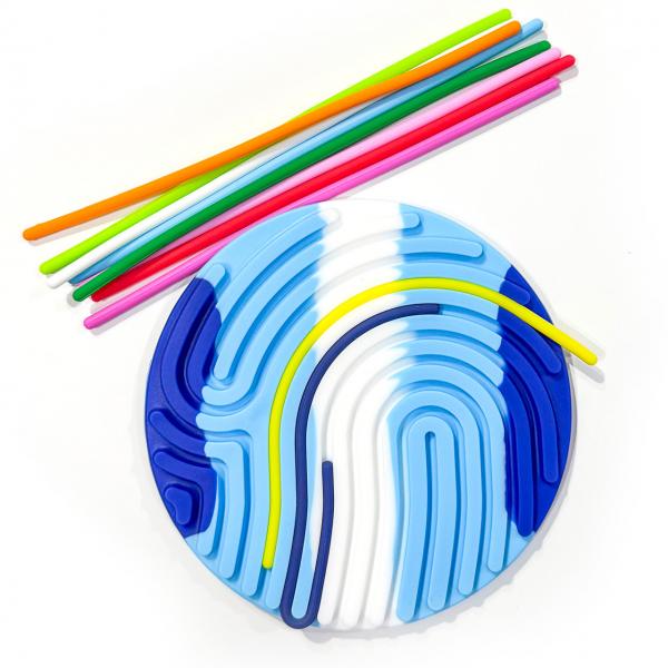 SILICONE SENSORY SILLY TUBES CIRCLE