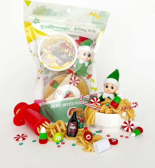 KIDDOUGH PLAY KIT: ELF BREAKFAST MAPLE SYRUP