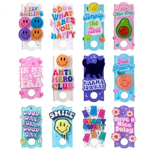 (SALE)H20 TUMBLER LID TAGS