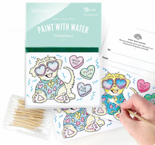 PAINT WITH WATER VALENTINES