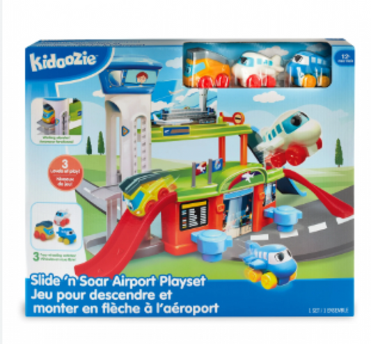 SLIDE 'N SOAR AIRPORT PLAYSET
