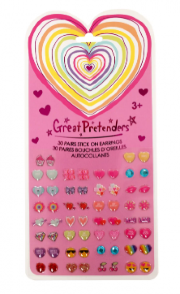 HEART STICKER EARRINGS