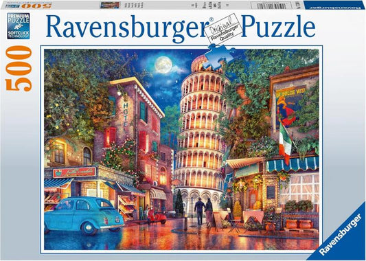 PUZZLE: STREETS OF PISA 500 PIECES