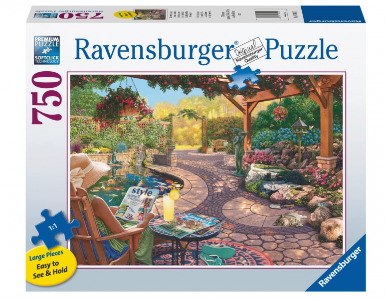 PUZZLE: COZY BACKYARD BLISS 750 PIECES