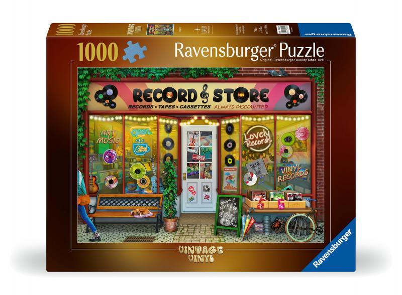 PUZZLE: VINTAGE VINYLS 1000 PIECES