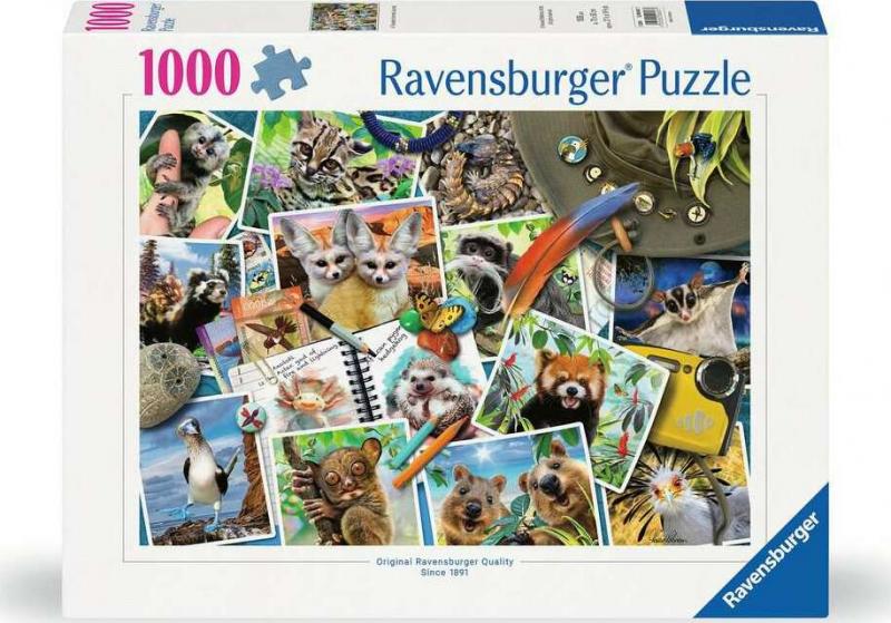 PUZZLE: TRAVELER'S ANIMAL JOURNAL 1000 PIECES