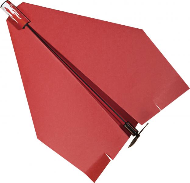 POWERUP 2.0 ELECTRIC PAPER AIRPLANE KIT RED