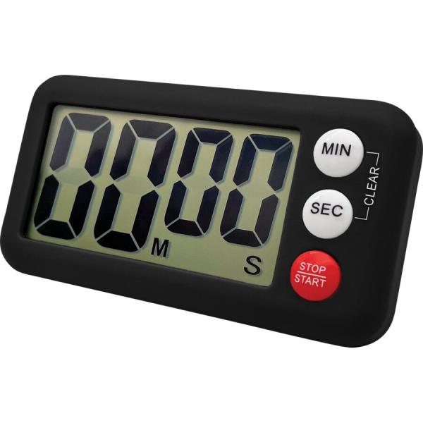 BLACK MAGNETIC DIGITAL CLASSROOM TIMER