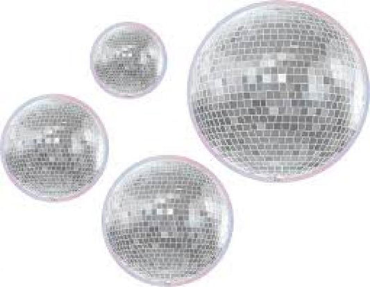 ACCENTS: DISCO BALLS ASSORTED SIZES