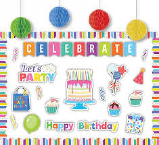 CREATE & DECORATE QUICK KIT: COLORFUL HAPPY BIRTHDAY