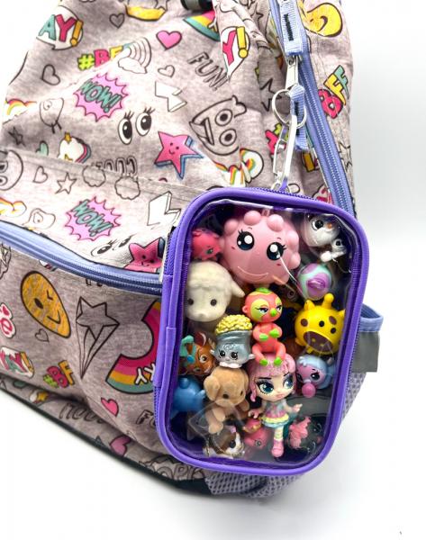 CLIP-N-CARRY COLLECTIBLES BAGS ASSORTED COLORS