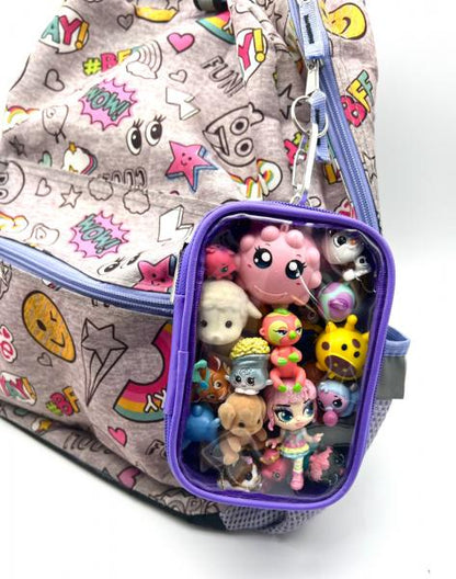 CLIP-N-CARRY COLLECTIBLES BAGS ASSORTED COLORS