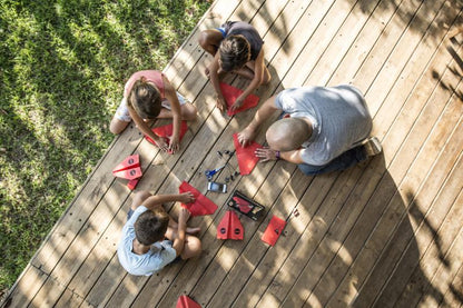 POWERUP 2.0 ELECTRIC PAPER AIRPLANE KIT RED