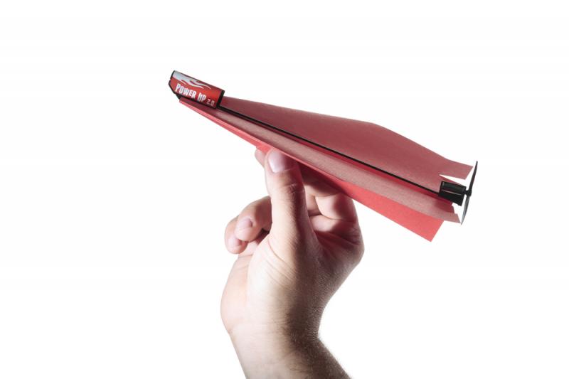 POWERUP 2.0 ELECTRIC PAPER AIRPLANE KIT RED