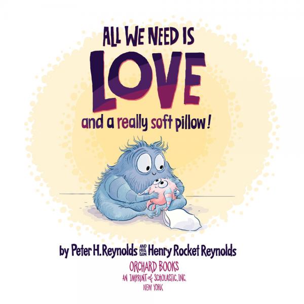 ALL WE NEED IS LOVE AND REALLY SOFT PILLOW!