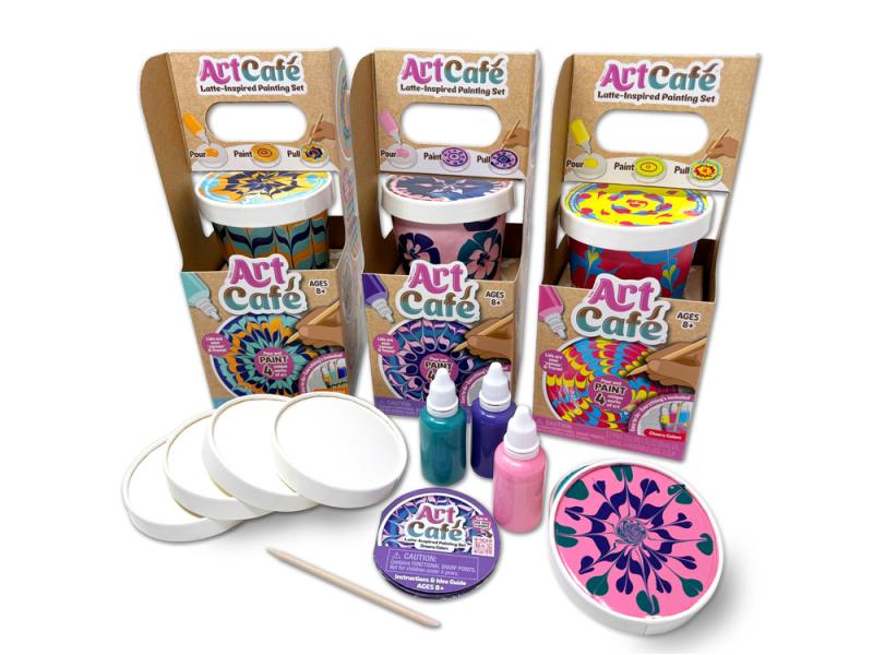 (SALE)ART CAFE LATTE-INSPIRED PAINTING ASSORTED SETS