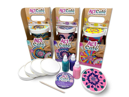 (SALE)ART CAFE LATTE-INSPIRED PAINTING ASSORTED SETS