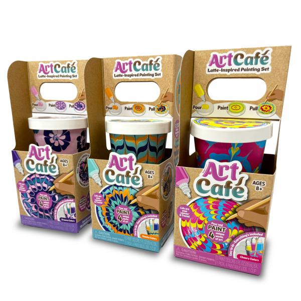 (SALE)ART CAFE LATTE-INSPIRED PAINTING ASSORTED SETS