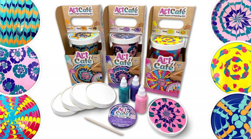 (SALE)ART CAFE LATTE-INSPIRED PAINTING ASSORTED SETS