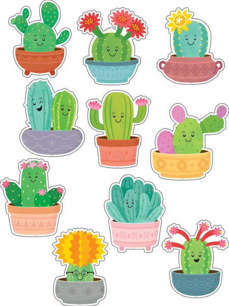 ACCENTS: HAPPY CACTUS CREW